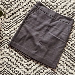 Banana Republic Dark Grey Pencil Skirt